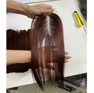 Venta al por Mayor de Cabello Humano Vietnamita 100% Natural en Paquetes Lisos con Cierre, Color Marrón, Longitud Personalizada OEM/ODM para Proveedores de Cabello - Product Image 4