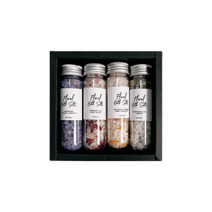 Coffret cadeau de <span class=keywords><strong>sel</strong></span> de bain naturel pour la relaxation du corps, <span class=keywords><strong>sel</strong></span> de l'<span class=keywords><strong>Himalaya</strong></span> avec rose et lavande 30g - Product Image 1