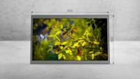 Señalización Digital Portátil con Pantalla Táctil FHD de 15.6 Pulgadas, Monitor de Información Pequeño con 1 Año de Garantía