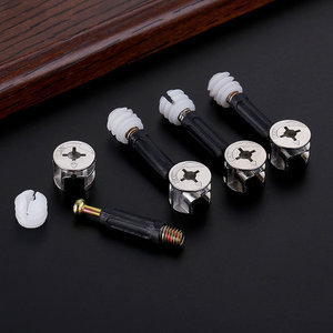 Herramientas de Fijación de Ferretería al por Mayor, Tornillos y Pernos, Conector 3 en 1, <span class=keywords><strong>Perno</strong></span> de Rueda Excéntrica para Muebles de <span class=keywords><strong>Madera</strong></span> - Product Image 6