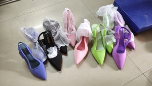 35-40 şeker renk yarım ayakkabı kadın yüksek topuklu sandalet - Product Image 6
