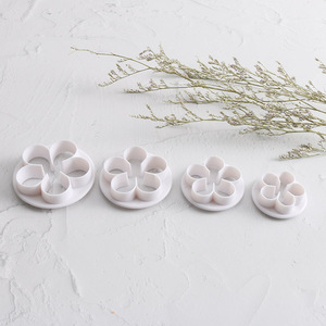 4 Cái Máy Ép Cắt Hoa Kẹo Mềm Bánh Quy Đường Sô Cô La Bột Không Dính Dễ Sử Dụng - Product Image 4