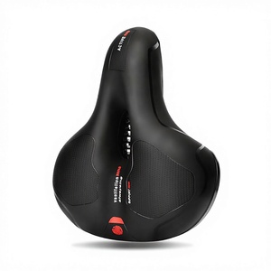 Sillín de Bicicleta MTB de Cuero <span class=keywords><strong>Ajustable</strong></span>, Transpirable y Cómodo, con Ventilación y Características Impermeables para Adultos Unisex - Product Image 3
