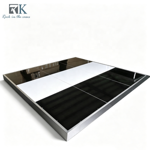 Top Quality Dance Floor Black and White Dance Flooring Wholesale Dance Floor Panels Outdoor Portable for Wedding Events - Product Image 5