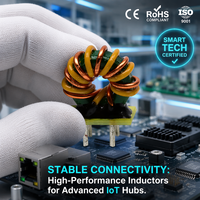 High Performance Toroidal Common Mode Choke Ultra-Low EMI Radiation Filter for Medical and Audio Equipment
