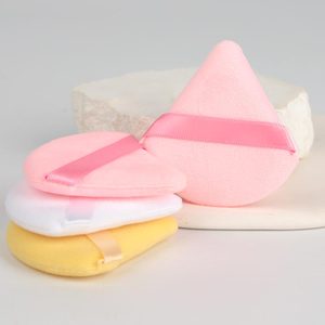 Губка для макияжа фиолетовая розовая пудра Набор латексная Бесплатная Вегетарианская мягкая и удобная губка для макияжа смешанный набор красоты - Product Image 6