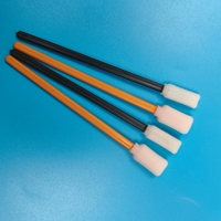 Hisopo de espuma rectangular sin pelusa 712A Orange Stick para limpieza de impresoras de inyección de tinta y salas limpias
