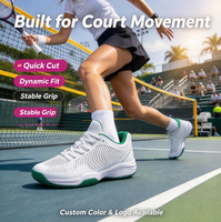 Chaussures de tennis unisexes professionnelles pour l'hiver, logo personnalisé, baskets pour terrain dur, respirantes, antidérapantes, légères, chaussures d'entraînement