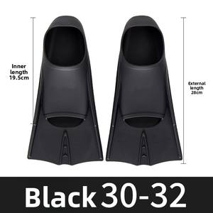 Waspo F635, aletas de natación de <span class=keywords><strong>mariposa</strong></span> cortas antideslizantes de goma de silicona para entrenamiento de estilo libre, equipo de buceo para hombres - Product Image 6