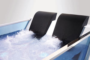 2人用屋内大型ジェットバスマッサージ浴槽居心地の良いモダンなホテルスマートスパホットタブ - Product Image 5