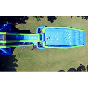 Trượt nước dropkick bơm hơi khổng lồ cao 12 mét cho người lớn làm bằng vật liệu nặng từ nhà máy sản xuất bơm hơi Sino - Product Image 6