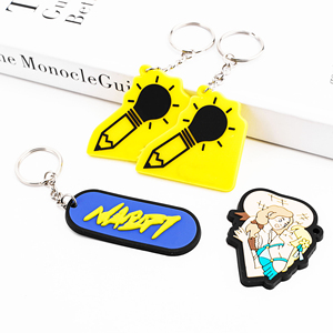 3D Custom <b>PVC</b> Keyring Soft Rubber Cartoon <b>Key</b> <b>Chain</b> Silicone Wristlet Keychain Personalized Gift Souvenir - Product Image 3