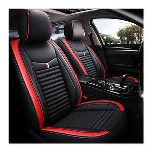 Fundas de Asiento de Coche de Cuero de Alta Calidad, Originales y Personalizadas para <span class=keywords><strong>Ford</strong></span> Escape 2001-2022, Juego Completo de Fundas de Asiento de Cuero - Product Image 1