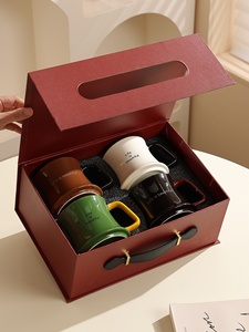 Taza <span class=keywords><strong>de</strong></span> Café <span class=keywords><strong>de</strong></span> Cerámica Original <span class=keywords><strong>para</strong></span> <span class=keywords><strong>Mujer</strong></span>, <span class=keywords><strong>Diseño</strong></span> Simple <span class=keywords><strong>de</strong></span> Alta Gama, Patrón <span class=keywords><strong>de</strong></span> Letras, Caja <span class=keywords><strong>de</strong></span> Regalo, Taza <span class=keywords><strong>para</strong></span> Desayuno - Product Image 5