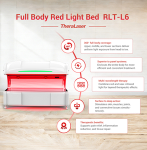 मल्टी तरंग दैर्ध्य लाल प्रकाश चिकित्सा बिस्तर 633nm 810nm 850nm 940nm फोटोबायोमोड्यूलेशन थेरेपी उपचार कक्ष - Product Image 6