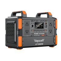 Station d'alimentation VapCell T11 1200W Générateur solaire portable PLB LifePO4 3.2v 7s3p 1008Wh 315000mah Batterie pour éclairage extérieur
