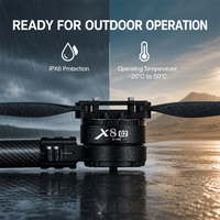 Système de Propulsion Intégré pour Drones X8 G2, 17,5 kg de Poussée, 12S-14S, Moteur/ESC, Hélice Pliable, Communication Cyphal