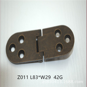 Bisagra Abatible L83 de 29mm de Ancho, de Aleación de Zinc, Montaje Superficial, Herraje para Muebles, Estilo Tradicional Duradero Z011 - Product Image 1