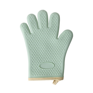 Silicone Heat Resistant Gloves 28cm Oven Safe Baking Microwave Use - Product Image 4