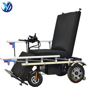 पोर्टेबल इलेक्ट्रिक व्हीलचेयर सस्ती कीमत टिंगटिंग और उठाने पैर पैनल मोटर चालित व्हीलचेयर बिस्तर - Product Image 4