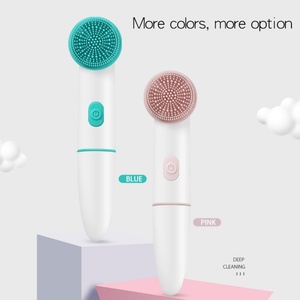 Limpiador iónico 2 en 1 para eliminar puntos negros, cepillo de limpieza facial de silicona para limpieza de nariz con tratamiento para el acné - Product Image 2