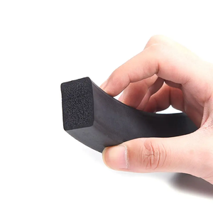 Đen EPDM cao su bọt niêm phong Dải VUÔNG Miếng đệm cho cửa tủ con dấu dày 3/5/10mm chiều rộng 5/10/15/20/25/30/35/40/50mm - Product Image 5