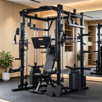 Venta de Fábrica ODM y OEM: Máquina Smith con Estructura de Gantry, Equipo de Entrenamiento Integral, Equipo de Fitness Comercial Bright Push