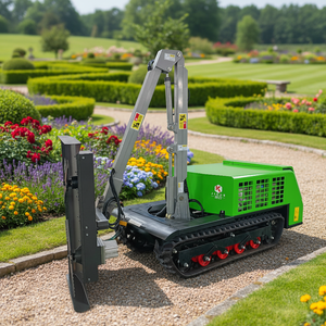 Podadora Eléctrica de Brazo Cantilever Tipo Oruga DC72V 3000RPM con Cortasetos de Altura Ajustable para Mantenimiento de Jardines CE - Product Image 4