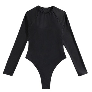 Traje <span class=keywords><strong>de</strong></span> <span class=keywords><strong>baño</strong></span> <span class=keywords><strong>de</strong></span> una pieza <span class=keywords><strong>de</strong></span> <span class=keywords><strong>manga</strong></span> <span class=keywords><strong>larga</strong></span> <span class=keywords><strong>para</strong></span> <span class=keywords><strong>mujer</strong></span>, sexy, sin espalda, con tanga y diamantes brillantes - Product Image 5