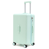 2025 ensemble de bagages pc abs avec chariot de conception populaire de haute qualité fabriqué en chine 20 ensembles de bagages triples
