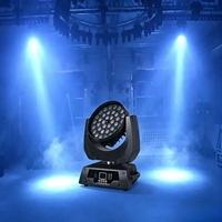 Venta al por mayor de fábrica: Luz de foco panorámico/inclinable 4 en 1 de 36x10W con mezcla de colores RGBW DMX512 para fiestas, conciertos e iluminación de escenarios DJ.