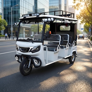 Véhicule de tourisme électrique à trois roues <span class=keywords><strong>pour</strong></span> sites touristiques, 9 places, type Doudou, Tuk-tuk, 4000W - Offre Spéciale - Product Image 1