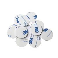 Étiquette RFID en PVC réinscriptible personnalisée 125 kHz ISO 14443a, jeton, autocollant
