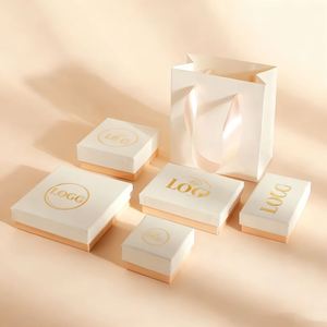 Custom High Quality Luxury Kraft <b>Cardboard</b> Magnetic <b>Folders</b> Matt Lamination Recyclable Custom Logo for Jewelry Gift Packaging - Product Image 3