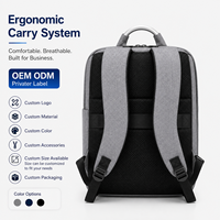 Mochila para Computadora Portátil, Impermeable, Moderna, para Estudiantes y Negocios, de Gran Capacidad, Unisex, para Exteriores
