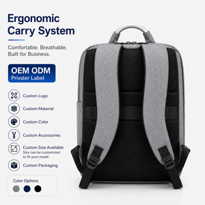 Mochila para Computadora Portátil, Impermeable, Moderna, para Estudiantes y Negocios, de Gran Capacidad, Unisex, para Exteriores - Product Image 2