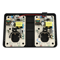 Chargeur double N-12 compatible avec batterie Li-Ion 12V, sortie 2A, chargeur AC de remplacement, prise UK/AU/EU/US