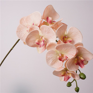 Fleurs d'orchidées artificielles de haute qualité, orchidées au toucher réel, fleurs artificielles, tiges d'orchidées <span class=keywords><strong>Cymbidium</strong></span> pour la décoration de mariage et de la maison - Product Image 3