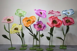 A135 Gigantische Papieren Bloemen Bruiloft Decoraties Trouwjurken Handboeketten Bruiloft Kunstmatige Realistische Handgemaakte Zijden Bloemen