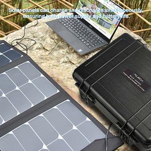 Générateur solaire portable 3000 W, station d'alimentation 3072 Wh haute capacité avec compresseur d'air pour <span class=keywords><strong>camping</strong></span> hors réseau - Product Image 4