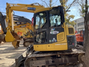 Miniexcavadora usada Komatsu PC78US de alta calidad, máquina excavadora de segunda mano de 7 toneladas, entrega rápida a la venta en Shanghai - Product Image 3
