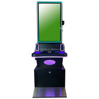 Kabinet Game Arcade Vertikal 32'' dengan Tombol Tekan, Akseptor Uang, dan Rangka Logam untuk Permainan Ketangkasan