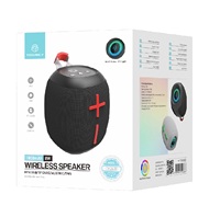 Enceinte sans fil miniature portable originale Techancy TM10036 de qualité supérieure, légère, avec microphone intégré, puissance de sortie de 5 à 10 W, professionnelle
