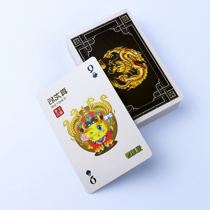 Nhà Sản Xuất Chuyên Nghiệp Tùy Chỉnh Vàng Lá Giấy Nghệ Thuật Chất Liệu Đầy Màu Sắc Logo In Poker Chơi Thẻ Trò Chơi Tùy Chỉnh Hộp Giấy - Product Image 5