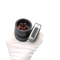Câble de communication de diagnostic 6 broches avec connecteur DB, adaptateur de service pour l'entretien des équipements, compatible Caterpillar