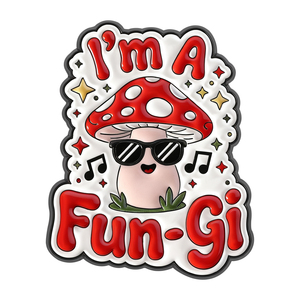 I'm Fun-<span class=keywords><strong>Gi</strong></span> Pun Pilz-Emaille-Anstecknadeln 3D Metall Niedliche Ausgefallene Pilz-Broschen Rucksack-Revers-Abzeichen Modeschmuck Geschenk für Freunde - Product Image 1