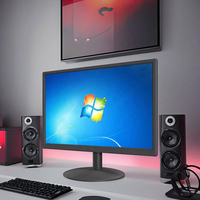 Écran LCD d'ordinateur de bureau FHD 21,5/22/24 pouces, écran LED 75 Hz, moniteur d'ordinateur pour le jeu