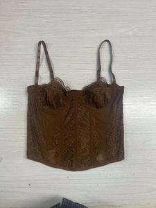 Corset <span class=keywords><strong>Bustier</strong></span> Ajusté <span class=keywords><strong>Grande</strong></span> <span class=keywords><strong>Taille</strong></span> en <span class=keywords><strong>Dentelle</strong></span> Sexy avec Baleines pour Femme Mature – Modèle Populaire - Product Image 3