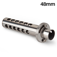 Échappement universel de moto DB Killer Noise Sound Eliminator en option 48mm 51mm Valve Type Silencieux pour la plupart des tubes de silencieux