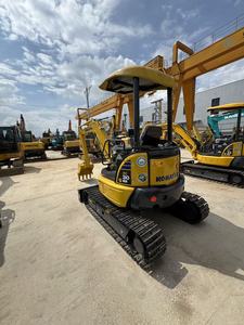 Mini-excavatrice sur chenilles Komatsu PC30MR d'occasion, bien entretenue, machine d'origine, pour travaux de terrassement urbain et petits projets de construction - Product Image 2